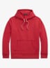 Hoodie met logoborduring - Sunrise Red
