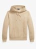 Hoodie met logoborduring - VINTAGE KHAKI-2WHK