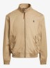 Jack met klepzakken en logoborduring - Cafe Tan / Beige