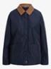 Jack met opstikzakken en waterafstotende coating - Donkerblauw