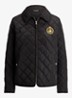 Jack met quilt patroon - Zwart