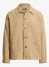 Jack van linnen met opgestikte zakken - Coastal Beige / Beige