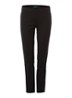 Keslina slim fit broek van stretch katoen - Black / Zwart