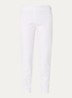 Keslina slim fit broek van stretch katoen - White / Wit