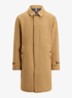 Langdon manteljas met logo - Cafe Cream / Camel