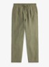 Lateef relaxed fit broek van linnen - Sage Green / Groen