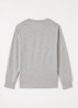 Longsleeve met logoborduring - Grijsmele