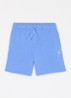 Loose fit korte joggingbroek met logo - Blauw