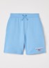 Loose fit korte joggingbroek met logo - Blauw