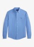 Overhemd van piqué katoen - Soft Royal Heather / Blauw
