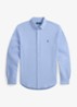 Overhemd van piqué katoen - Isle Heather / Creme