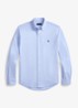 Overhemd van piqué katoen - Pebble Blue C7952-ZY57