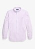 Oxford custom fit overhemd met button down kraag - Light Lila / Lila
