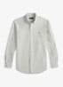 Oxford custom fit overhemd met button down kraag - Lichtgrijs