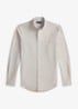 Oxford custom fit overhemd met button down kraag - Pale Russet / Grijs