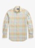 Oxford custom fit overhemd met ruitdessin - Donkerblauw