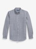 Oxford regular fit overhemd met ruitdessin - 4338Z White Spring Navy Hthr
