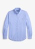 Oxford slim fit overhemd met logo - Harbor Island Blue / Blauw