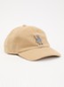 Pet met borduring en logo - Beige