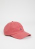 Pet met borduring en logo - Rood
