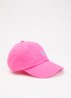 Pet met logoborduring - Fuchsia