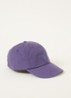 Pet met logoborduring - Paars