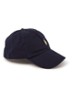 Pet van katoen met logoborduring - Donkerblauw