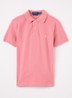 Polo met logo - Zalmroze