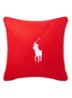 Pony sierkussenhoes 50 x 50 cm - Steenrood
