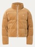 Puffer jack met donsvulling en afneembare capuchon - Orange