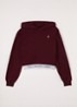 Pullover met logoborduring - Bordeauxrood