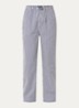Pyjamabroek met streepprint - Royalblauw