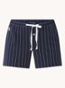 Pyjamashorts met streepprint - Donkerblauw
