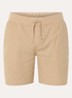 Pyjamashorts met structuur - Camel