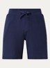 Pyjamashorts met structuur - Donkerblauw