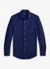 Regular fit overhemd met logoborduring - Dark Cobalt / Donkerblauw