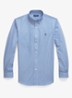 Regular fit overhemd met streepprint - Blue / White Hairline Strip