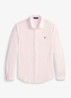 Regular fit overhemd met streepprint - White/Carmel Pink / Roze