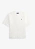 Relaxed fit T-shirt met ronde hals - Wit