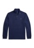 Ribgebreide trui met halve rits - Cruise Navy / Donkerblauw