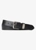 Riem van leer - Black / Zwart