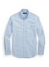 Slim fit overhemd met logo - Bsr Blue - Lichtblauw