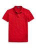 Slim fit polo met logoborduring  - RL2000 Red / rood