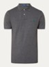 Slim fit polo van piqué katoen - Barclay Heather / Donkergrijs