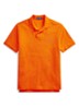 Slim fit polo van piqué katoen - Sailing Orange