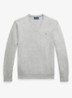 Slim fit pullover van Pima katoen - Andover Heather / Grijs