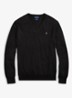 Slim fit pullover van Pima katoen - Polo Black / Zwart