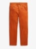 Straight fit broek van corduroy - Charles Orange / Oranje