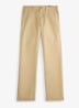 Straight fit chino in linnenblend - Coastal Beige / Beige