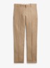 Straight fit chino in linnenblend - Vintage Khaki Mini Hounds